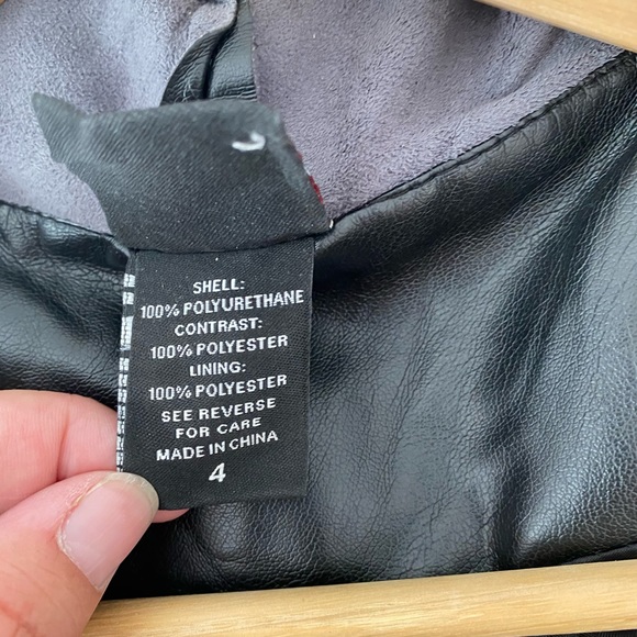 Rebel Wilson Faux Leather Jacket - Picture 2 of 8